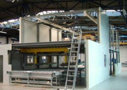 New line for the production of laminated glass