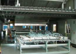 New line for the production of laminated glass