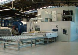 New line for the production of laminated glass