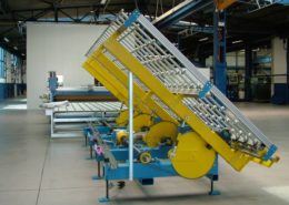New line for the production of laminated glass