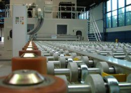 New line for the production of laminated glass