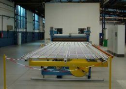 New line for the production of laminated glass