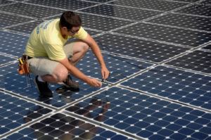 Solar glass