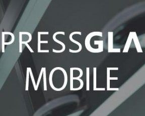 PRESS GLASS introducing a mobile application