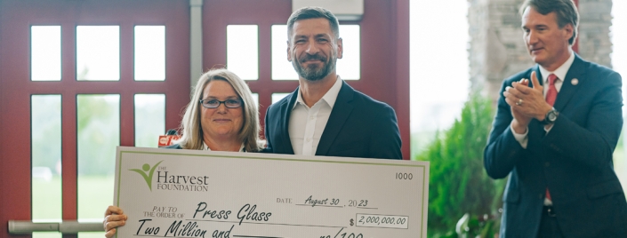 Press Glass will invest $155 million to expand